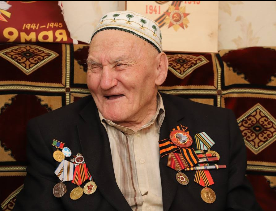 Ветерану Великой Отечественной войны Мусе Багаудинову 100 лет!
